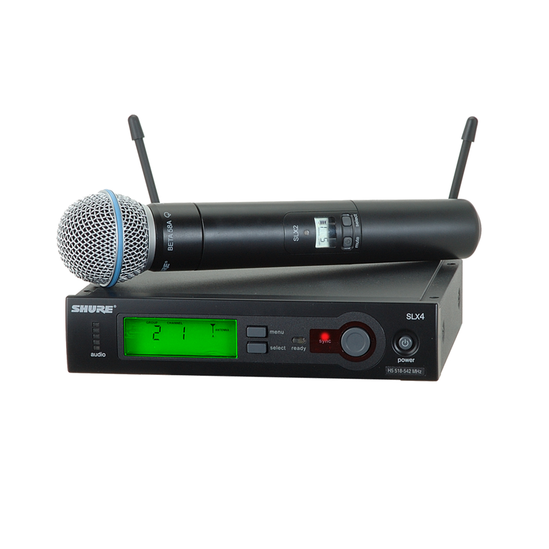 Defilé Afzonderlijk Lift SHURE SLX Beta 58a microfoon set (draadloos) - Jonkheer Sound, Light & Video