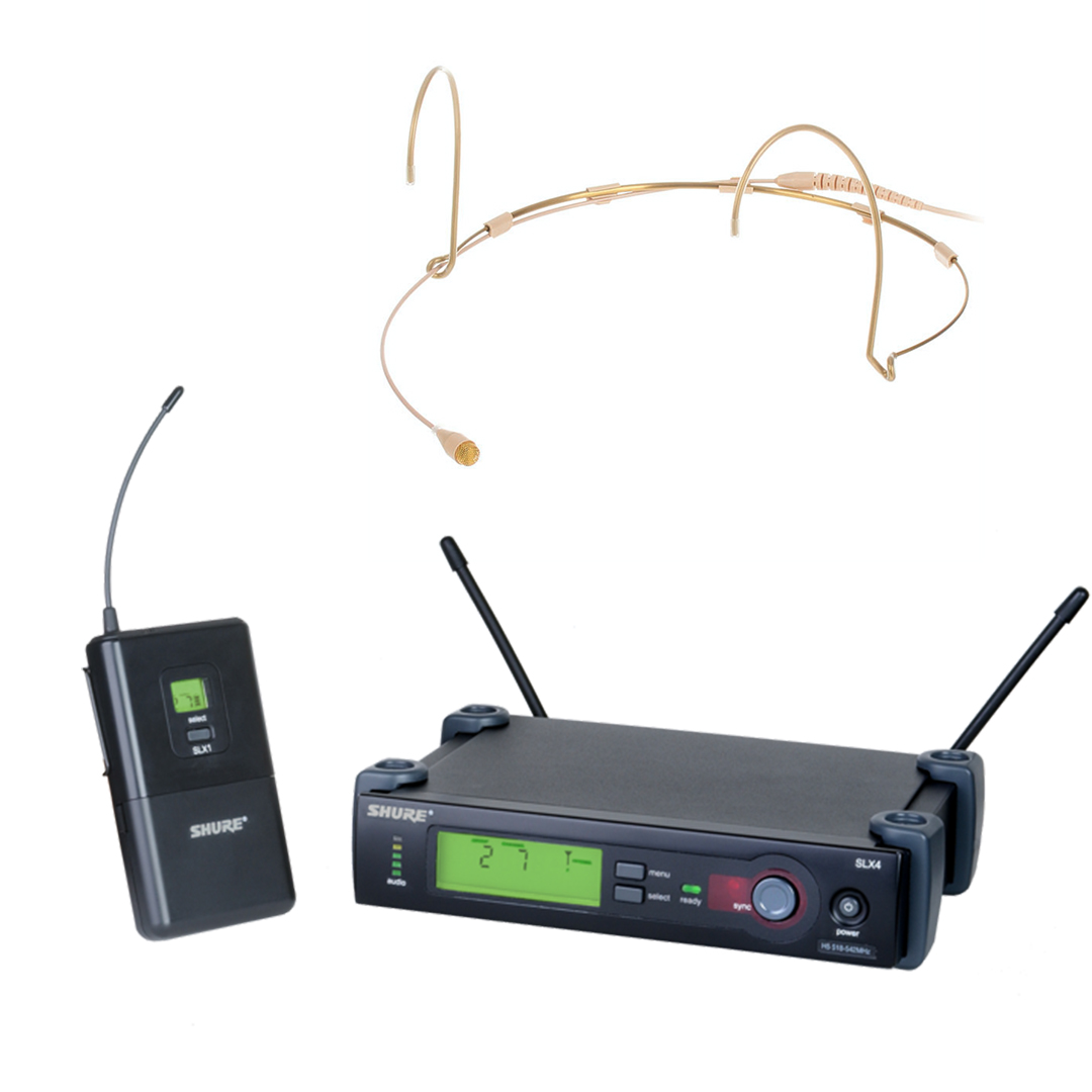 Groene bonen Vermelden pik SHURE SLX Headset microfoon DPA 4066F (draadloos) - Jonkheer Sound, Light &  Video